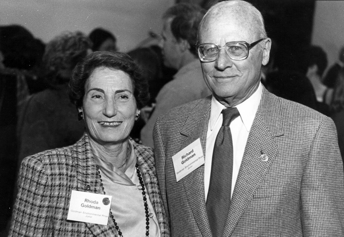Rhoda and Richard Goldman